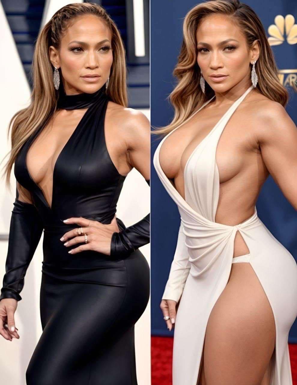 JENNIFER LOPEZ SHOWS OFF HER FIGURE IN STUNNING LEATHER DRESS IN LATEST NIGHT OUT