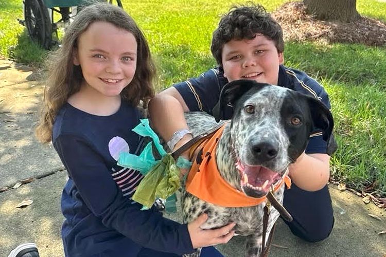 A dog in North Carolina helped an 11-year-old boy reconnect with his family after a mudslide caused by Hurricane Helene separated him from his loved ones.