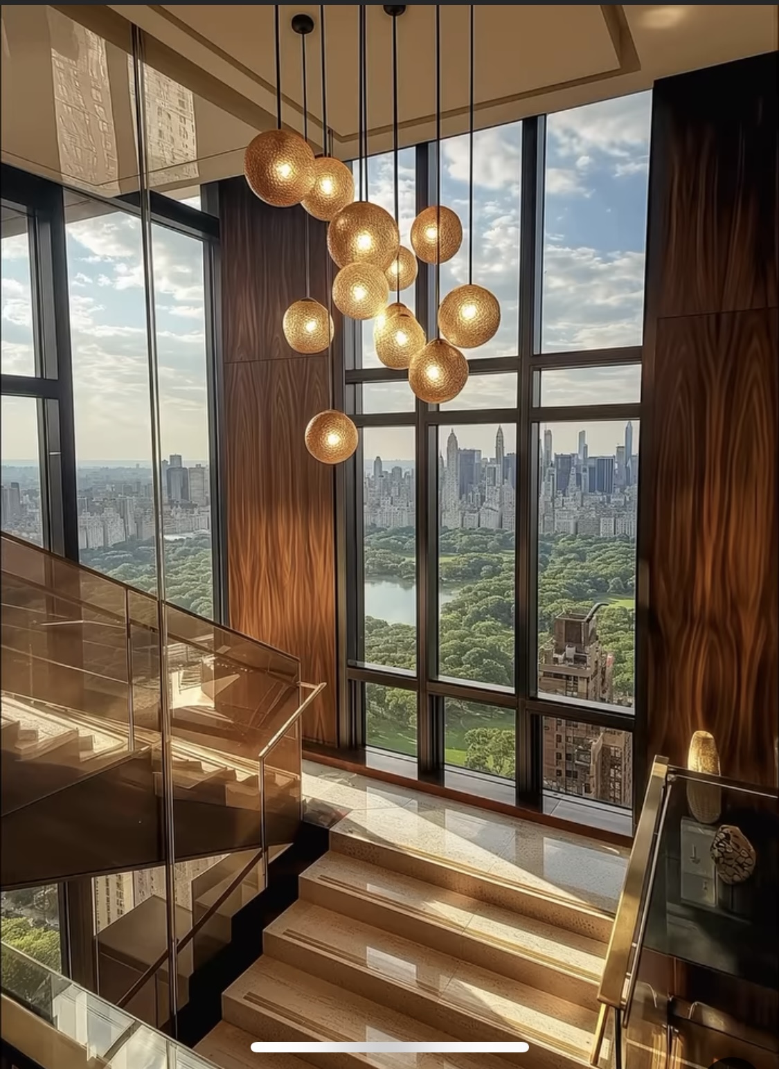 It’s never just a penthouse in New York!